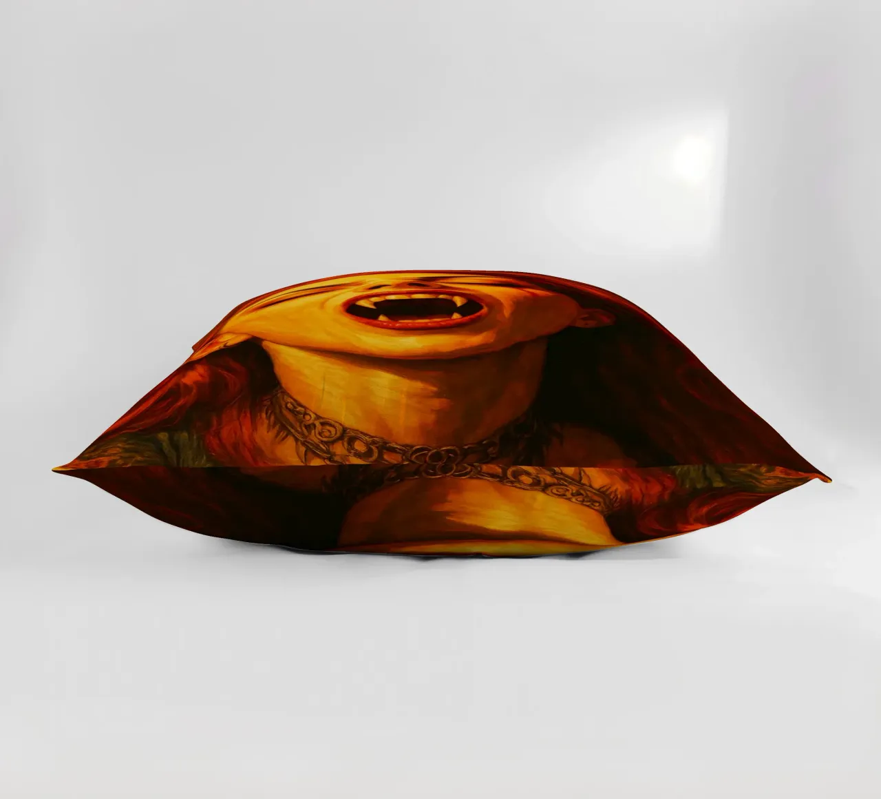 Female Vampire decorative cushion by Rawghenee
