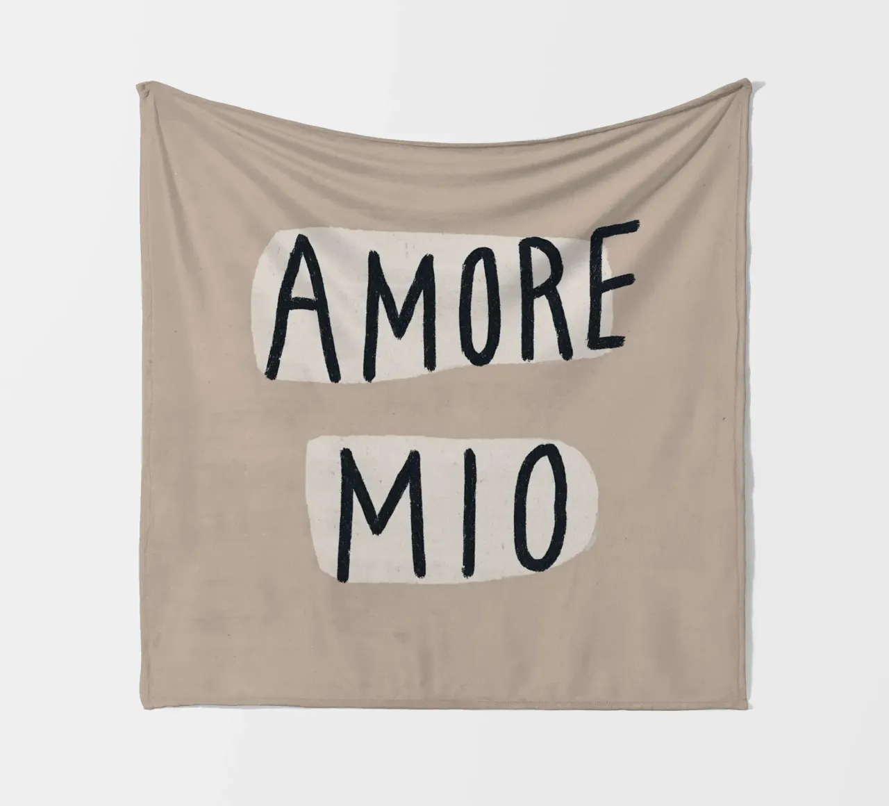 Amore Mio, Boho Chic coperta in pile da Carinaprint