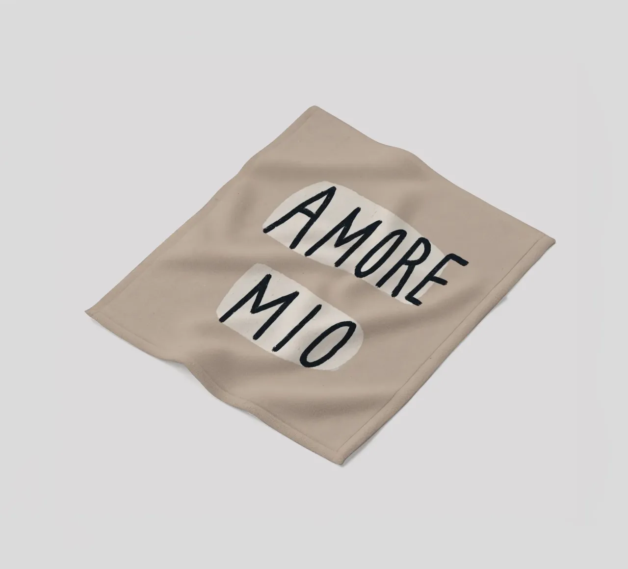 Amore Mio, Boho Chic coperta in pile da Carinaprint