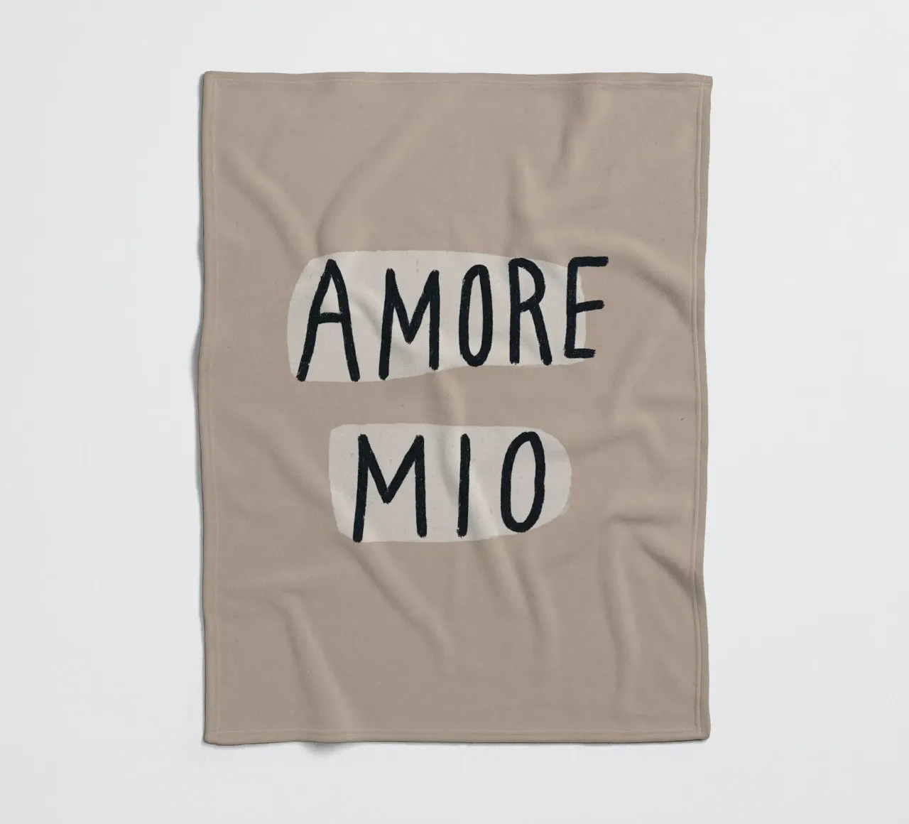 Amore Mio, Boho Chic coperta in pile da Carinaprint