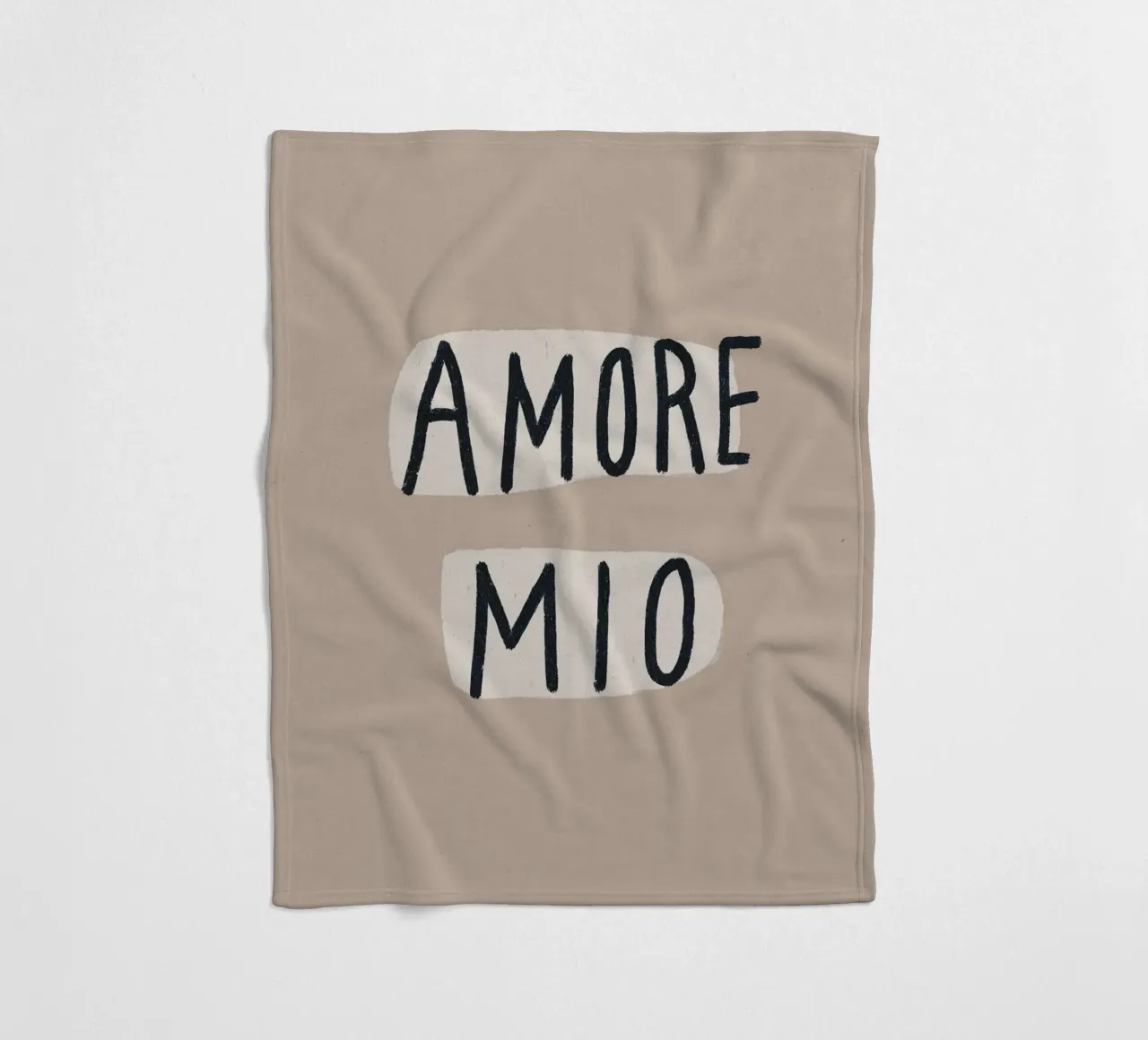 Amore Mio, Boho Chic coperta in pile da Carinaprint