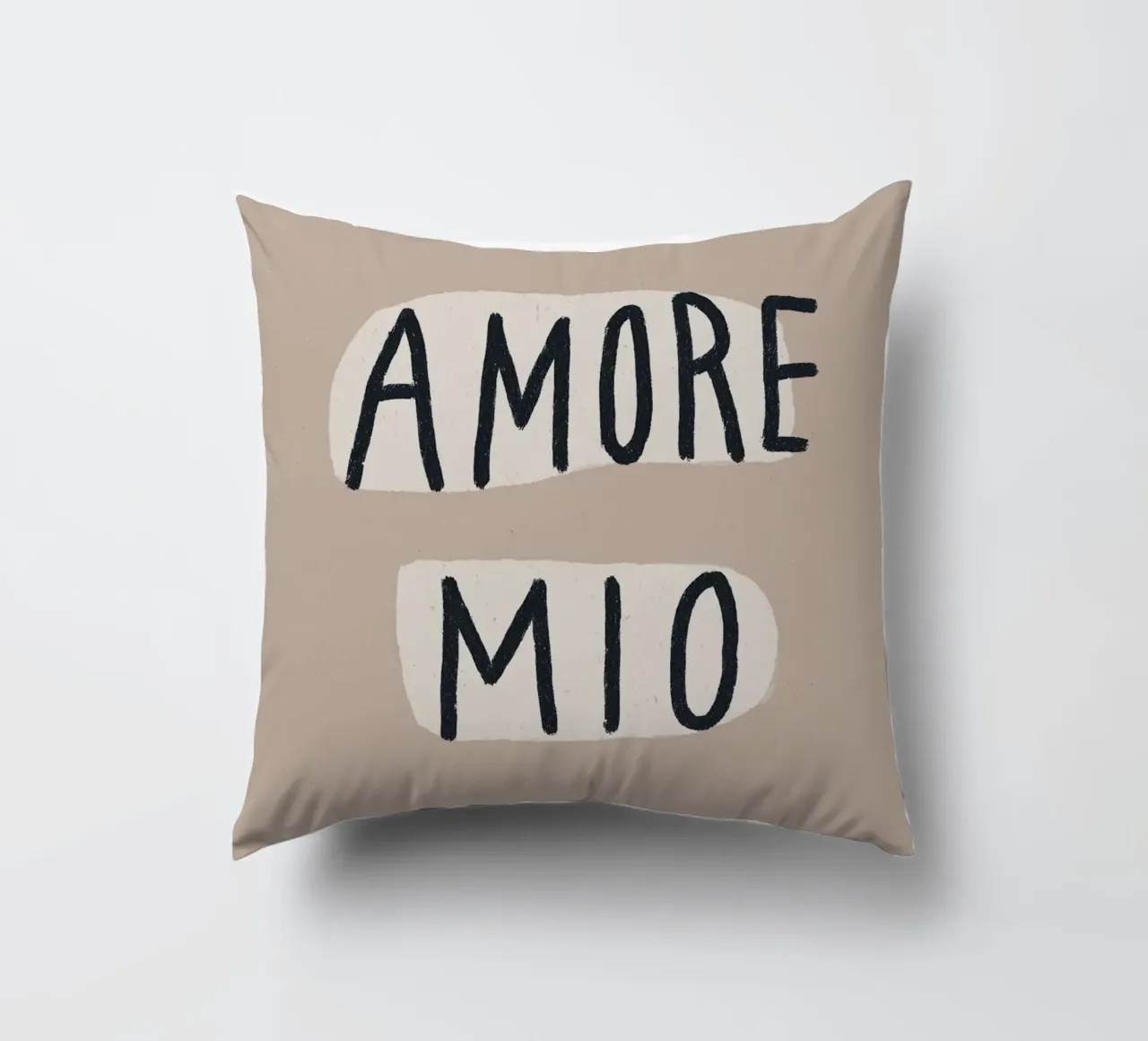 Amore Mio, Boho Chic cuscino da Carinaprint