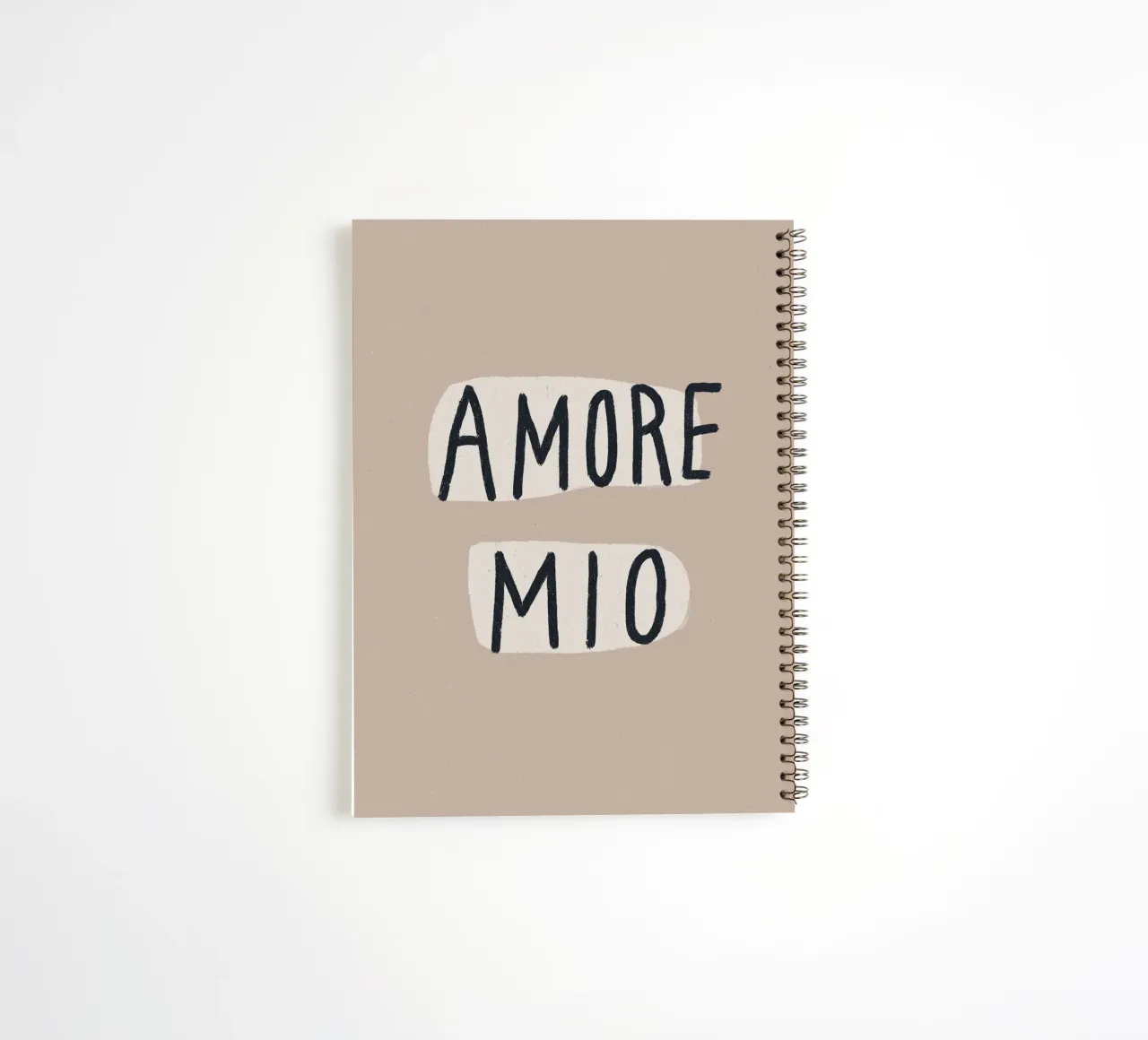 Amore Mio, Boho Chic carnet à spirale de Carinaprint