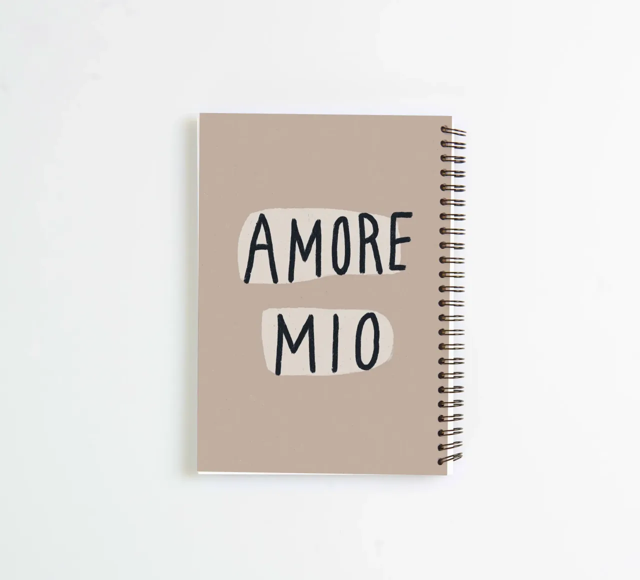 Amore Mio, Boho Chic carnet à spirale de Carinaprint