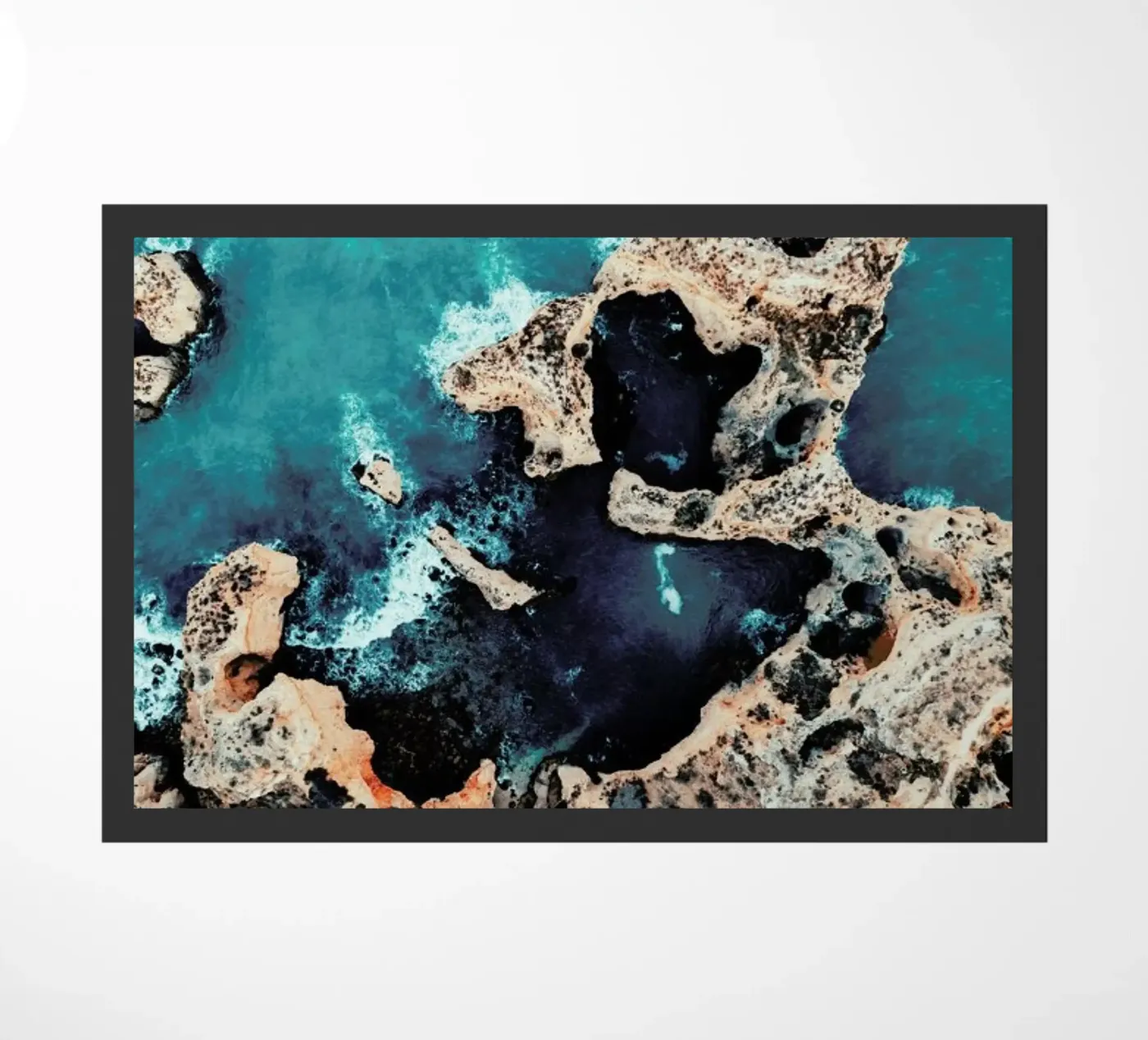 Wild Waves deurmat van Sebastian Hilgetag