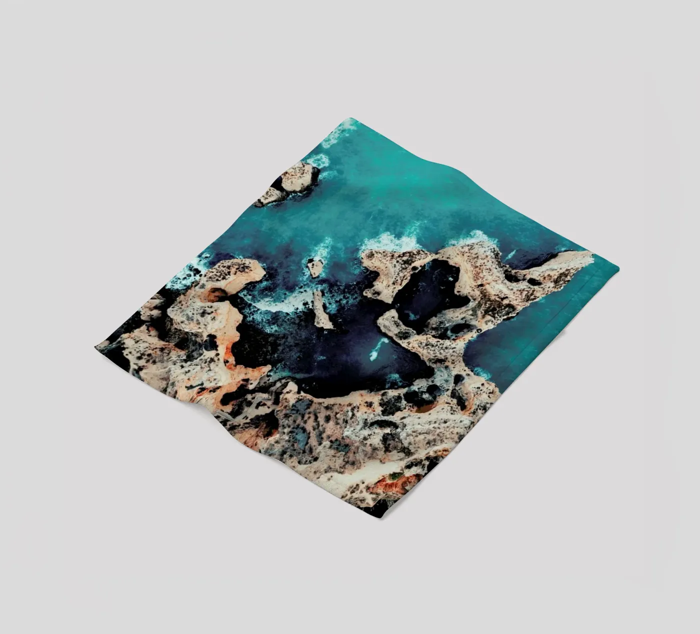 Wild Waves fleecedeken van Sebastian Hilgetag