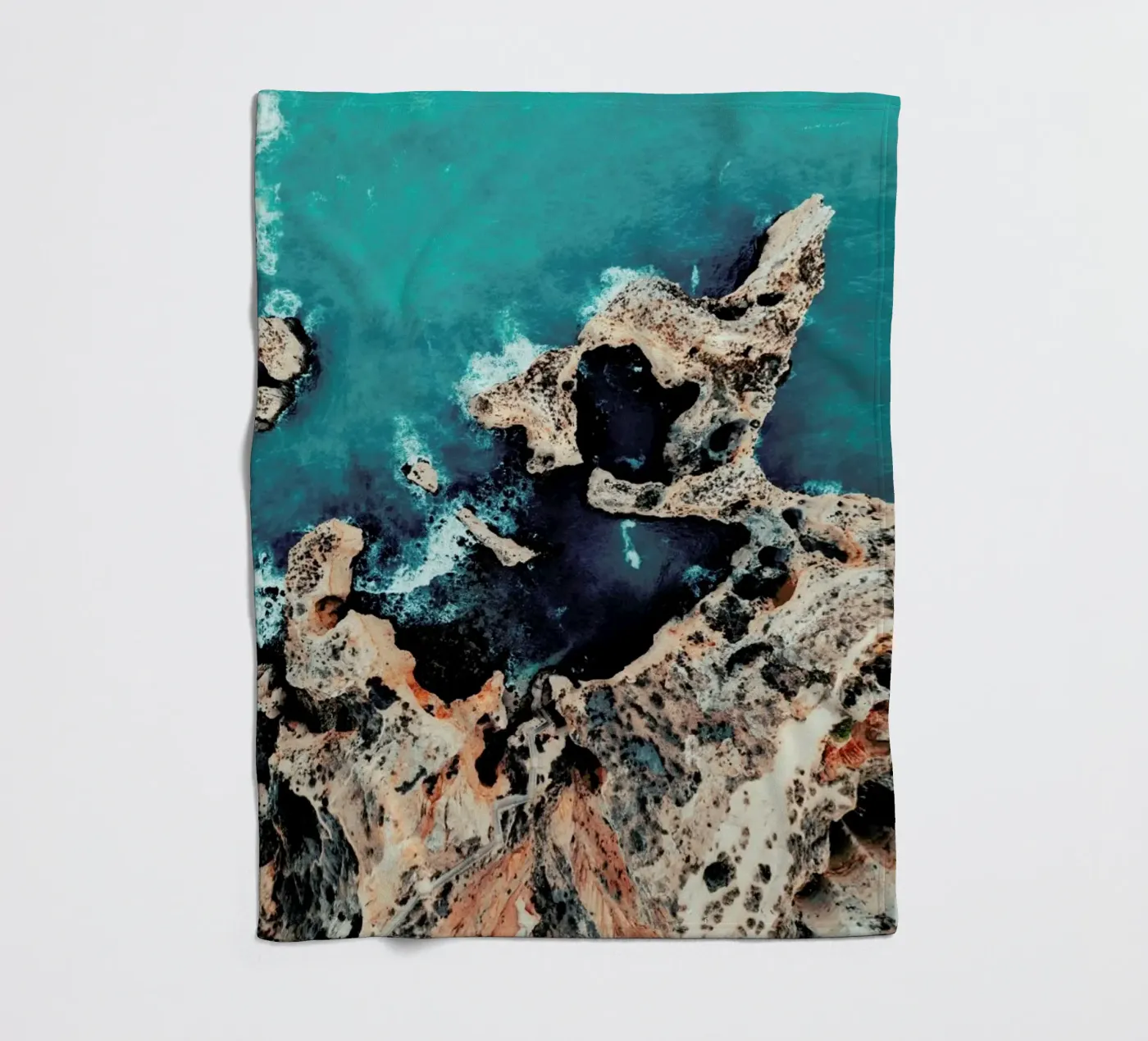 Wild Waves fleecedeken van Sebastian Hilgetag