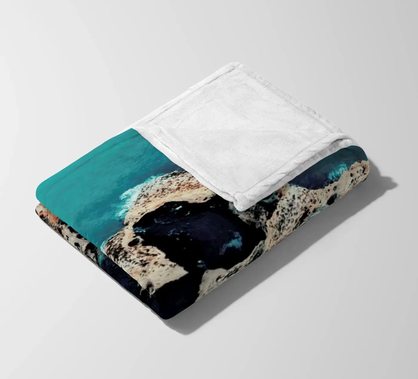 Wild Waves fleecedeken van Sebastian Hilgetag