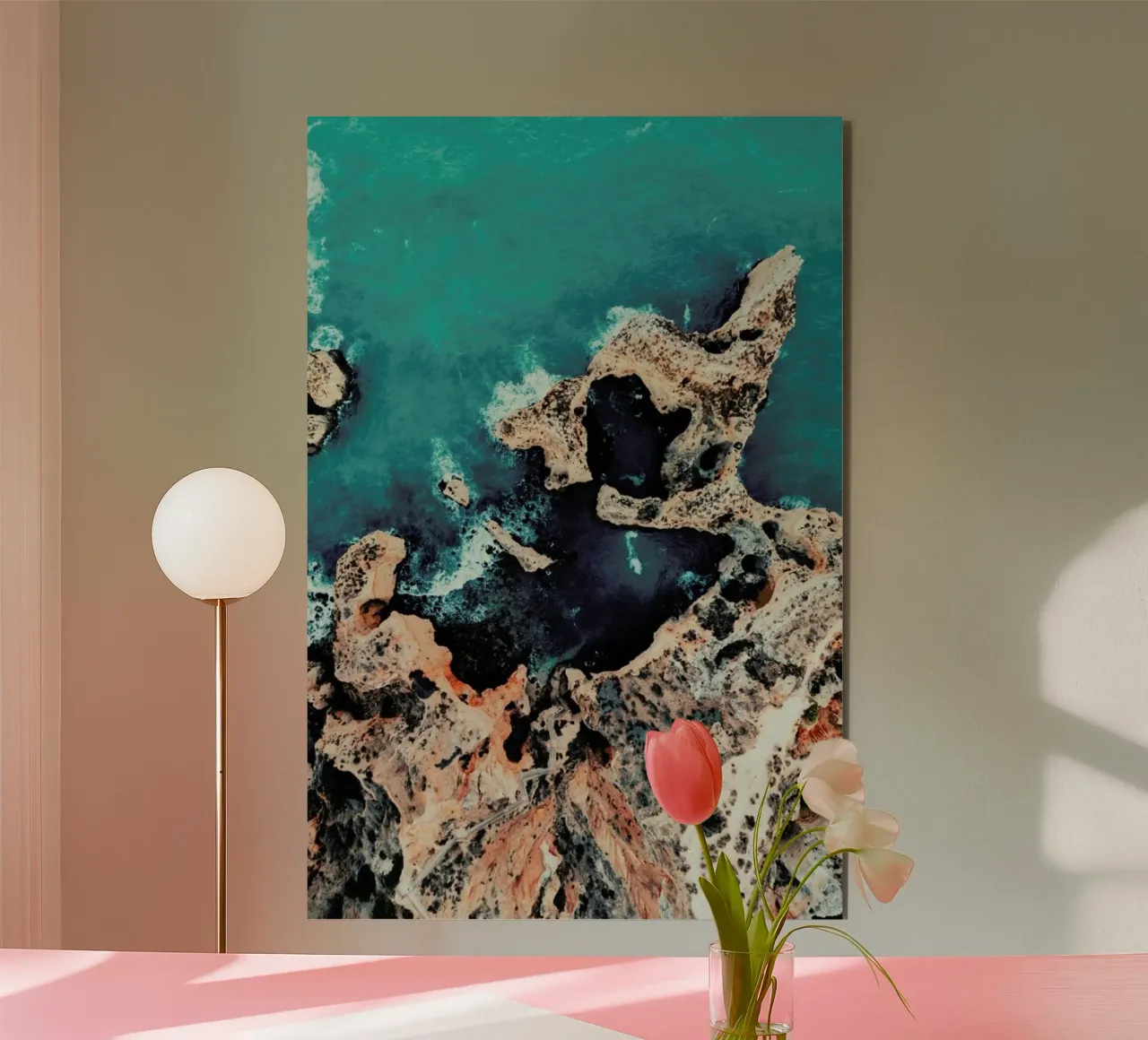 Wild Waves alu-dibond by Sebastian Hilgetag