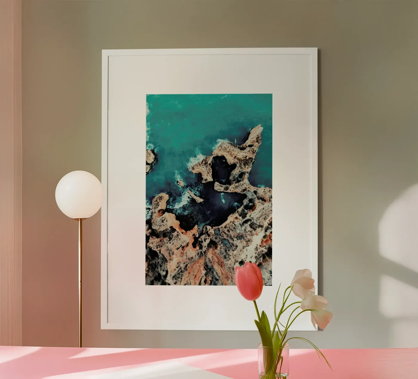 Wild Waves poster by Sebastian Hilgetag