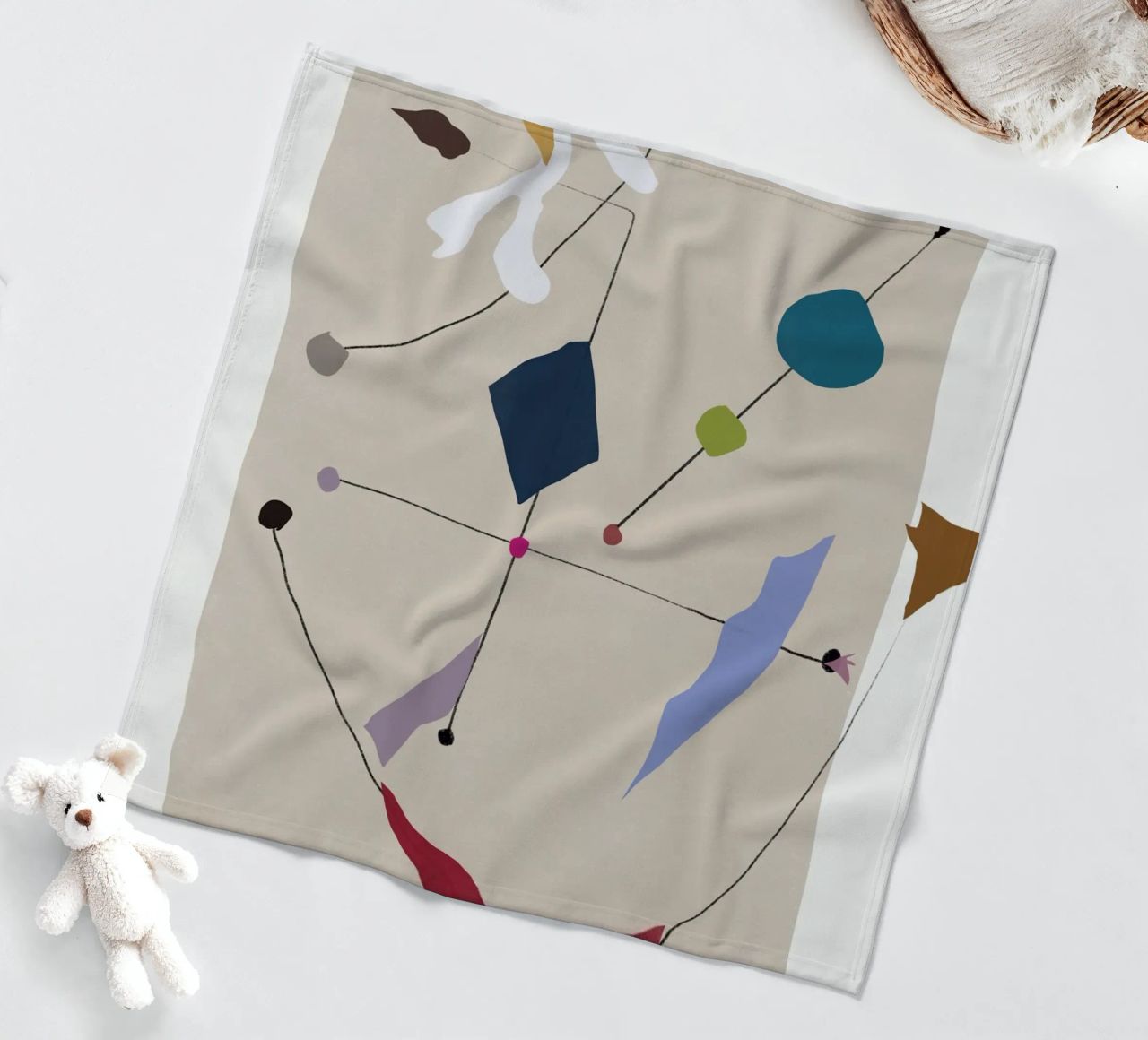 Forme interconnesse coperta in pile da Little Dean