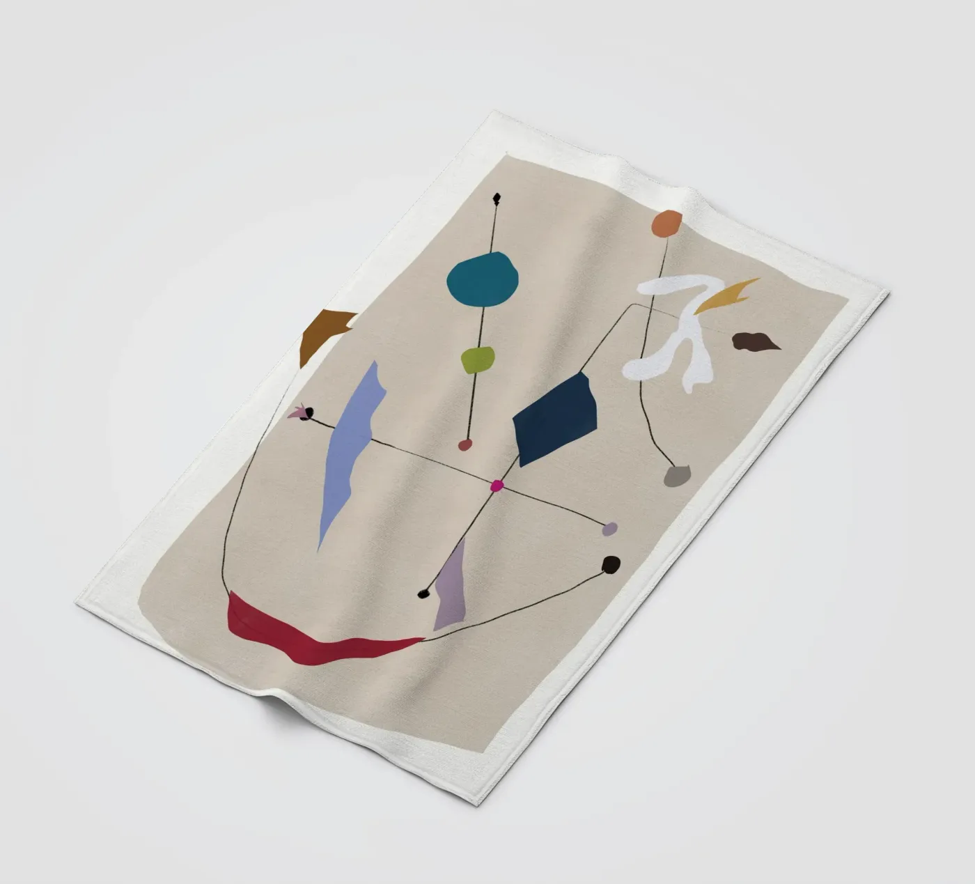 Forme interconnesse coperta in pile da Little Dean