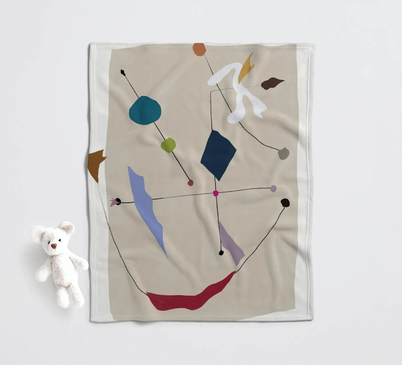 Forme interconnesse coperta in pile da Little Dean