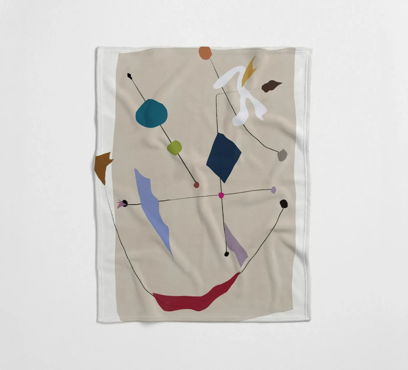 Forme interconnesse coperta in pile da Little Dean