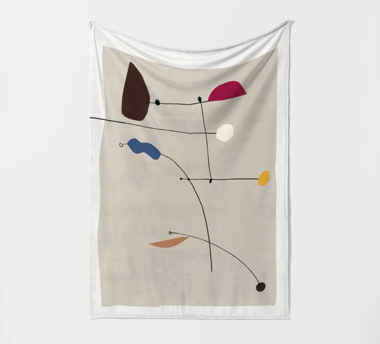 Forme interconnesse 02 coperta in pile da Little Dean