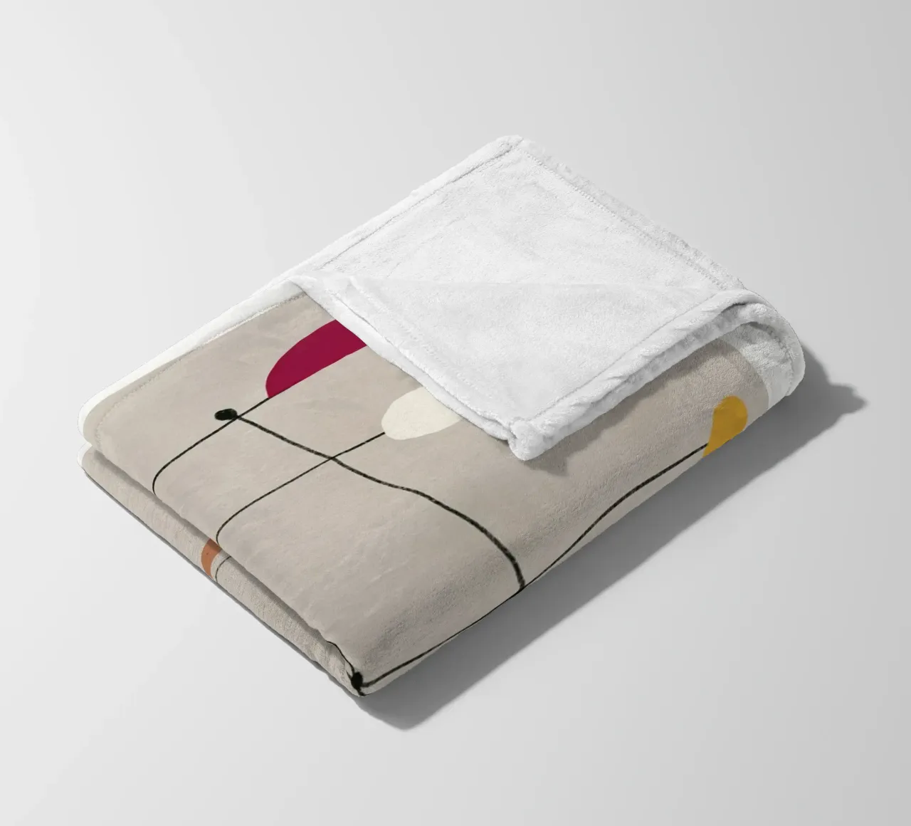 Forme interconnesse 02 coperta in pile da Little Dean