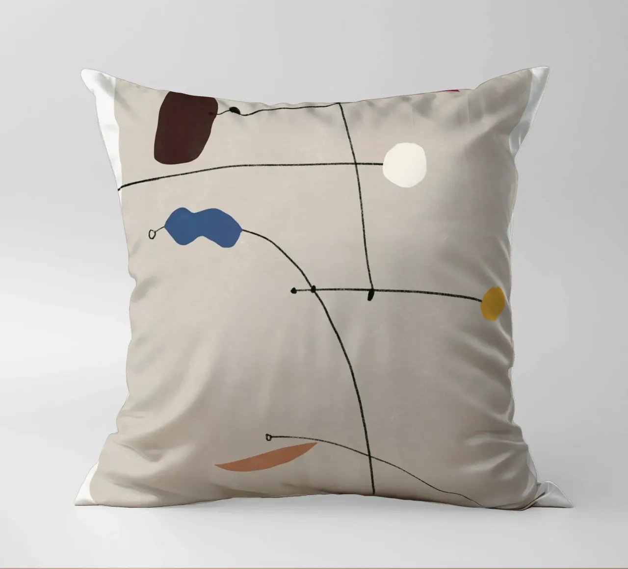 Forme interconnesse 02 cuscino da Little Dean