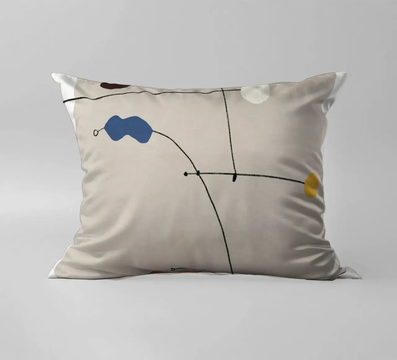 Forme interconnesse 02 cuscino da Little Dean