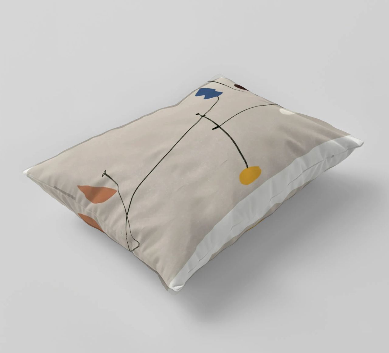Forme interconnesse 02 cuscino da Little Dean