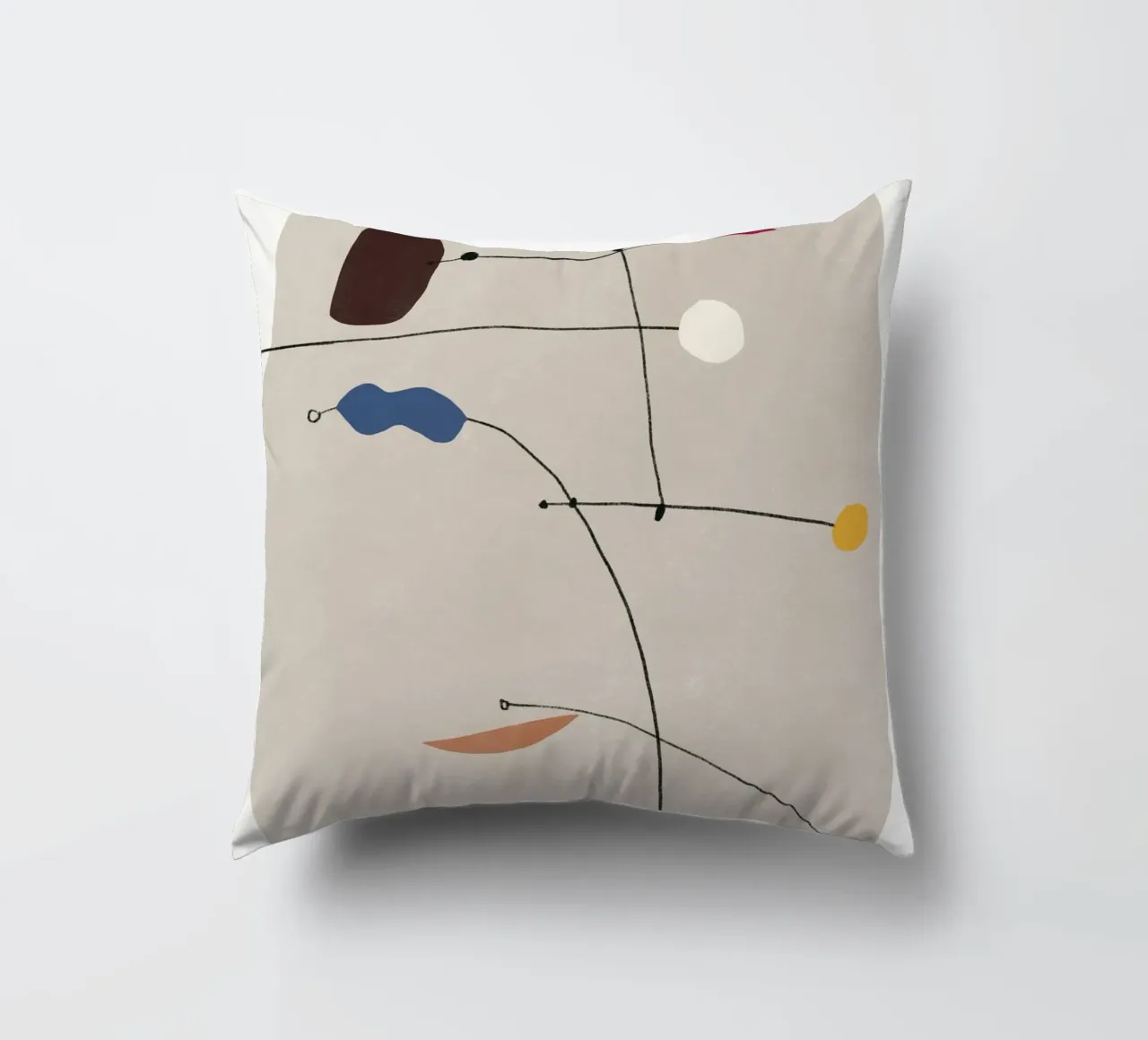 Forme interconnesse 02 cuscino da Little Dean