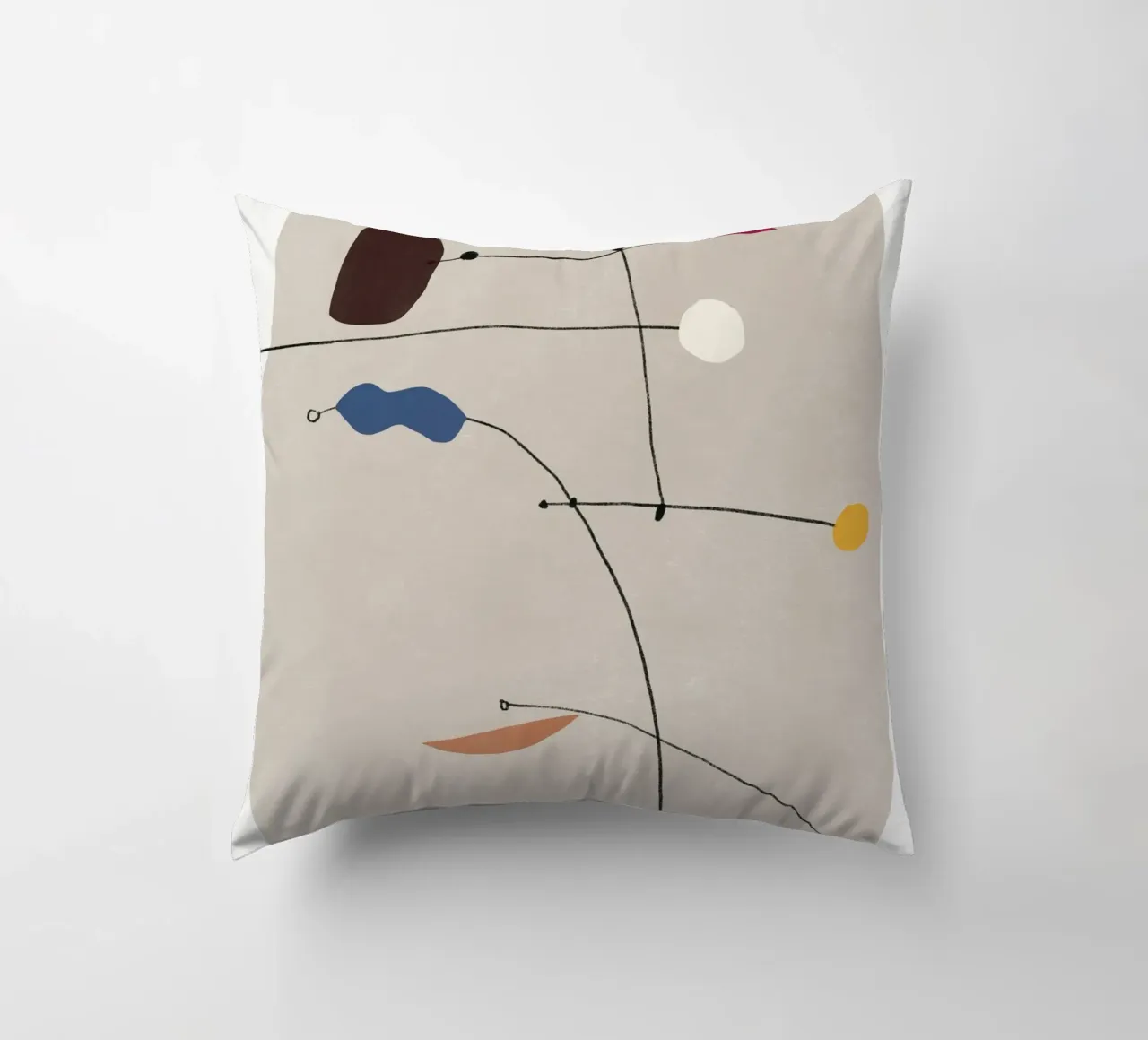 Forme interconnesse 02 cuscino da Little Dean