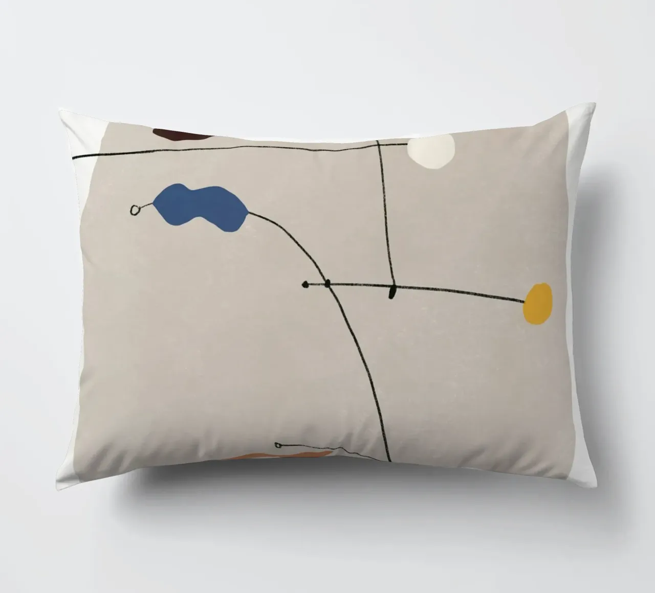 Forme interconnesse 02 cuscino da Little Dean