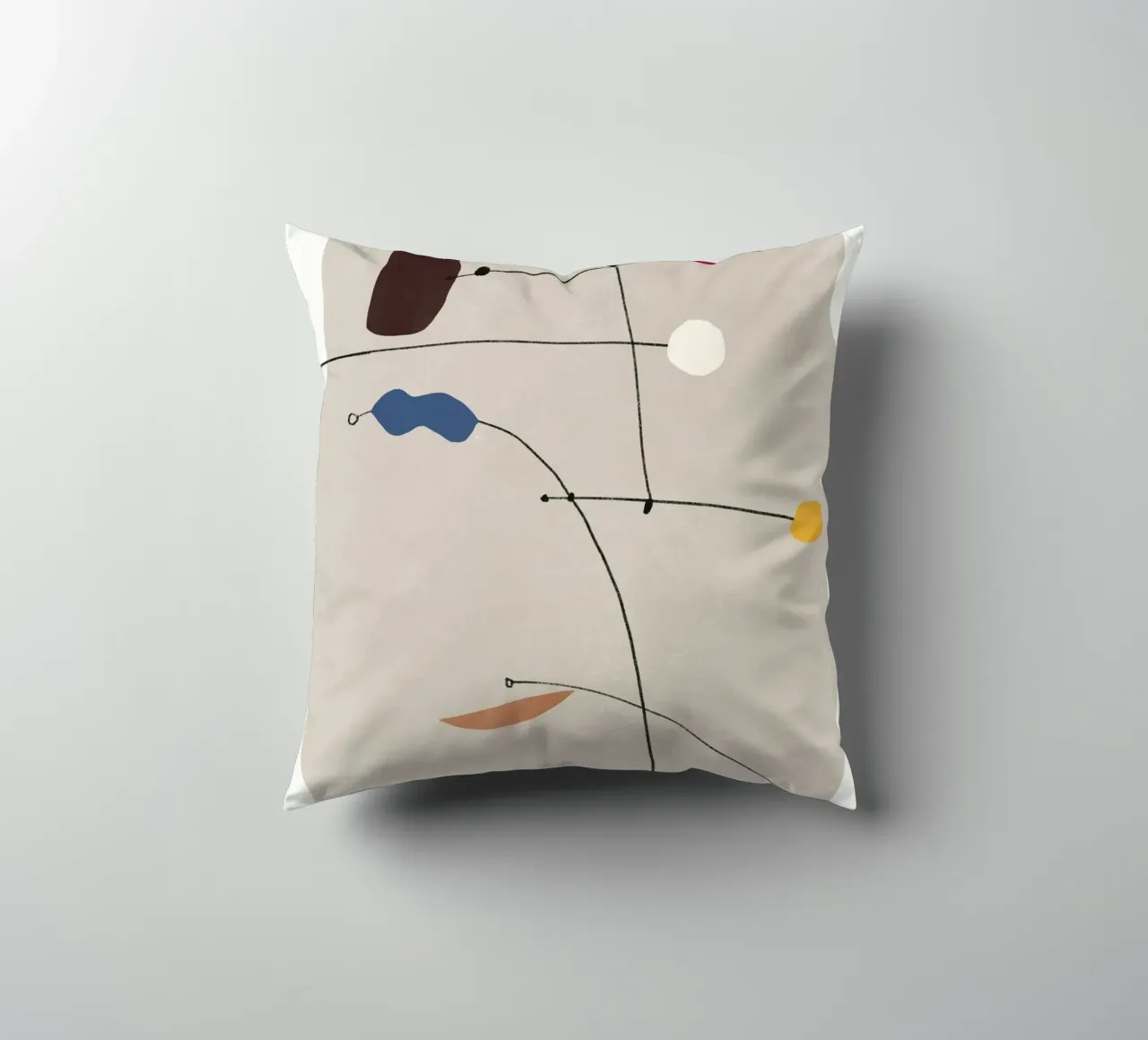 Forme interconnesse 02 cuscino da Little Dean