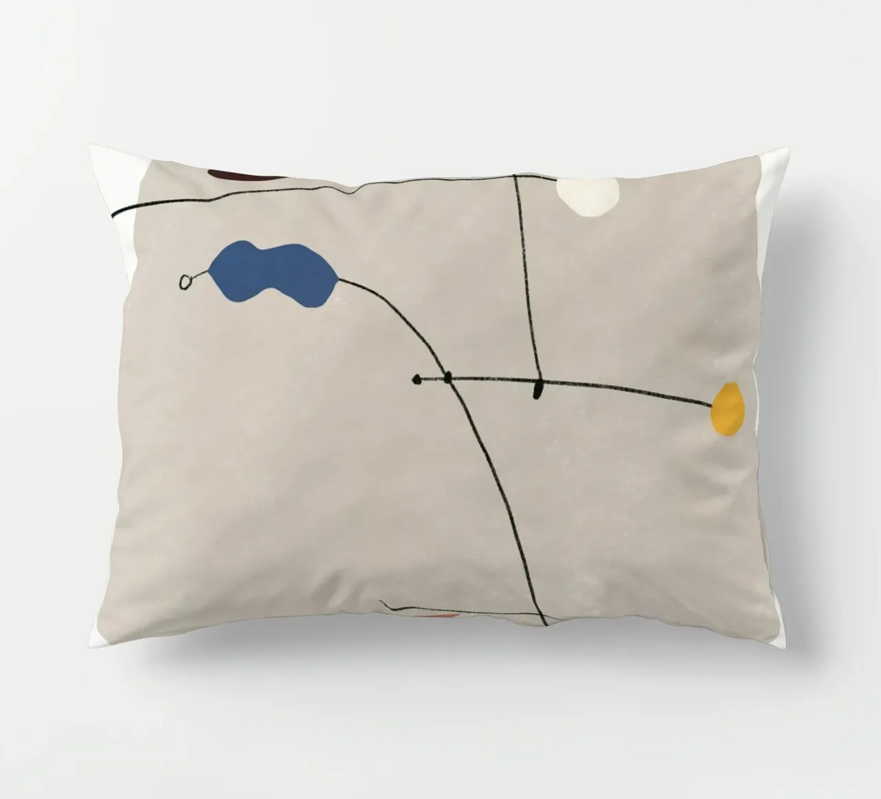 Forme interconnesse 02 cuscino da Little Dean