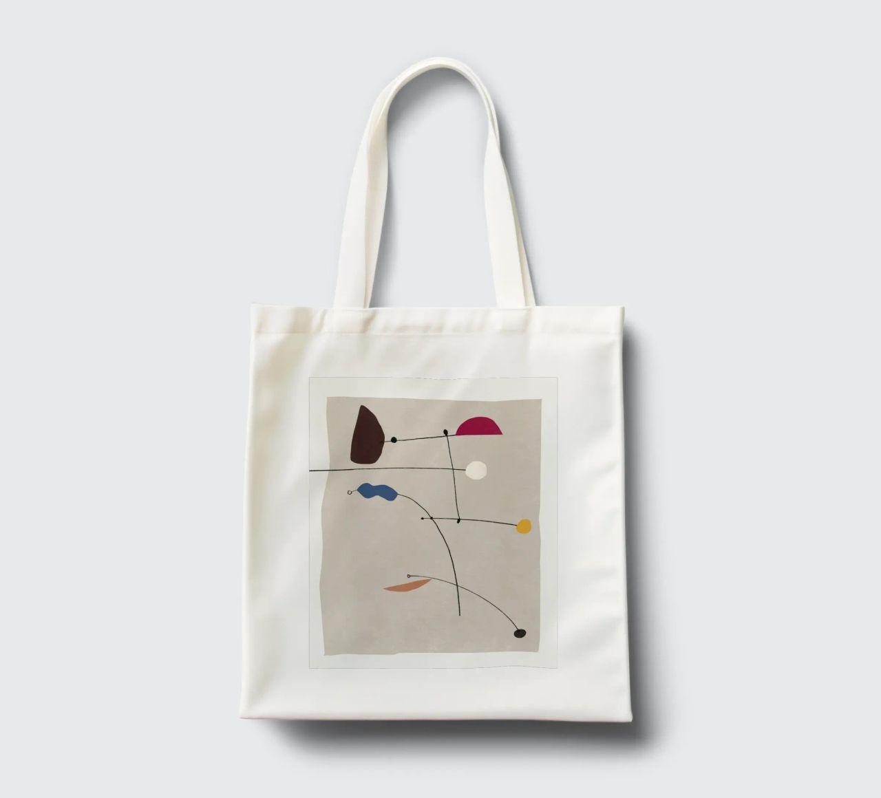 Forme interconnesse 02 borsa in juta da Little Dean