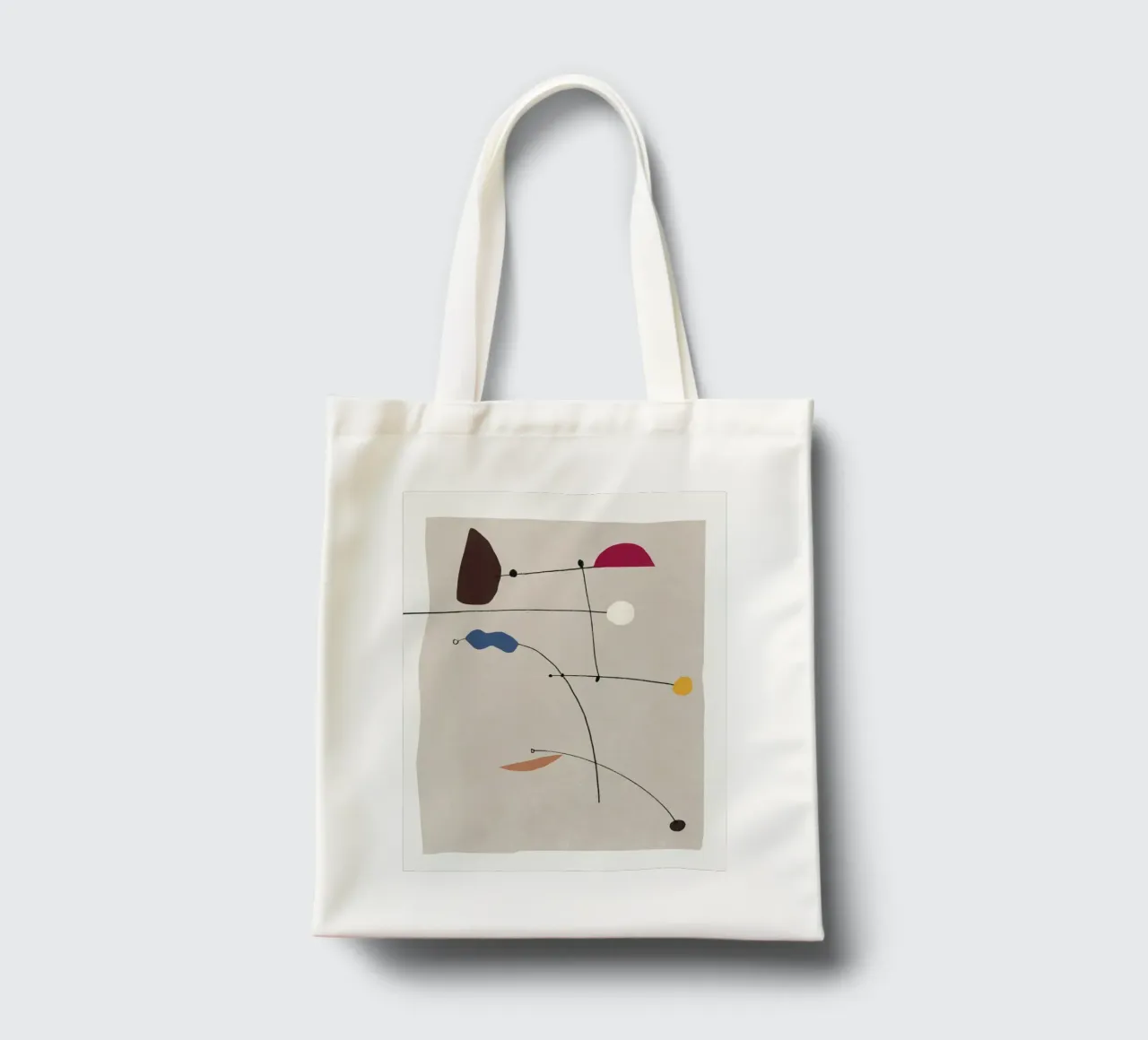Forme interconnesse 02 borsa in juta da Little Dean