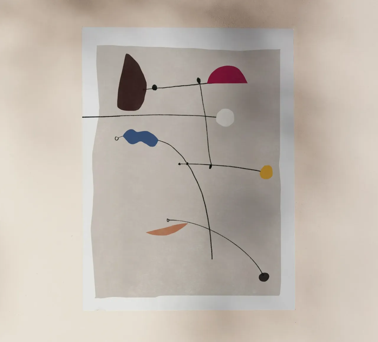 Forme interconnesse 02 pellicola backlit da Little Dean