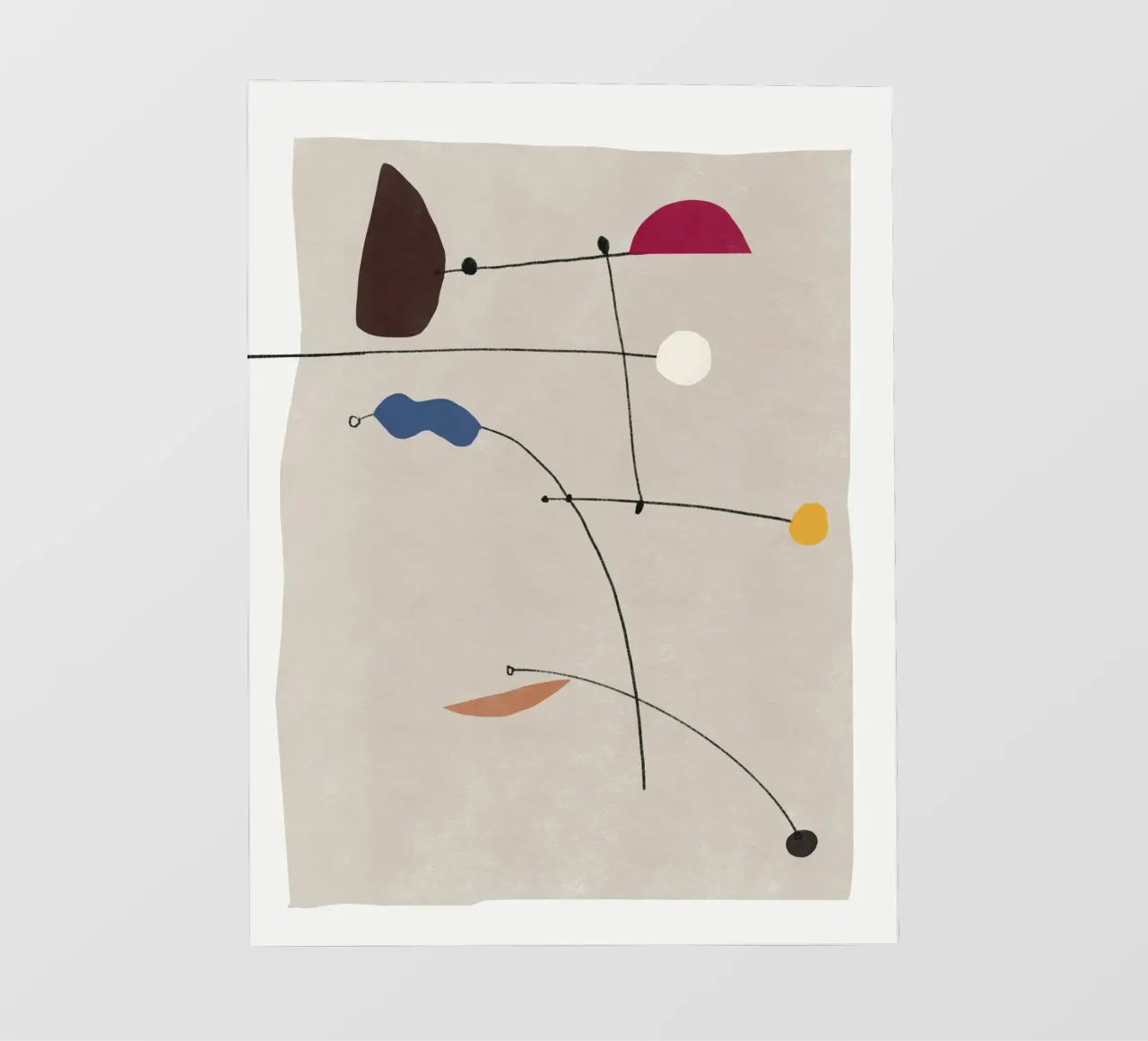 Forme interconnesse 02 pellicola backlit da Little Dean