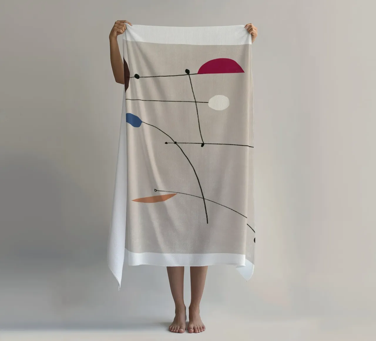 Forme interconnesse 02 telo mare da Little Dean