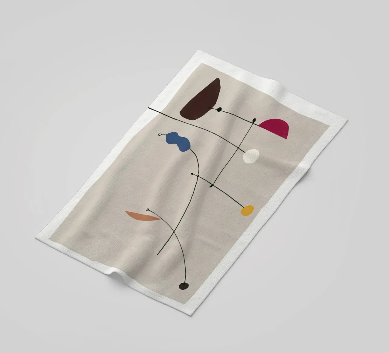 Forme interconnesse 02 telo mare da Little Dean