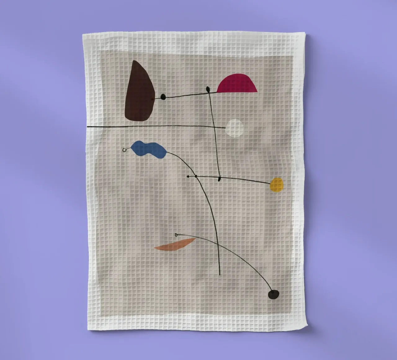 Forme interconnesse 02 canovaccio da cucina da Little Dean