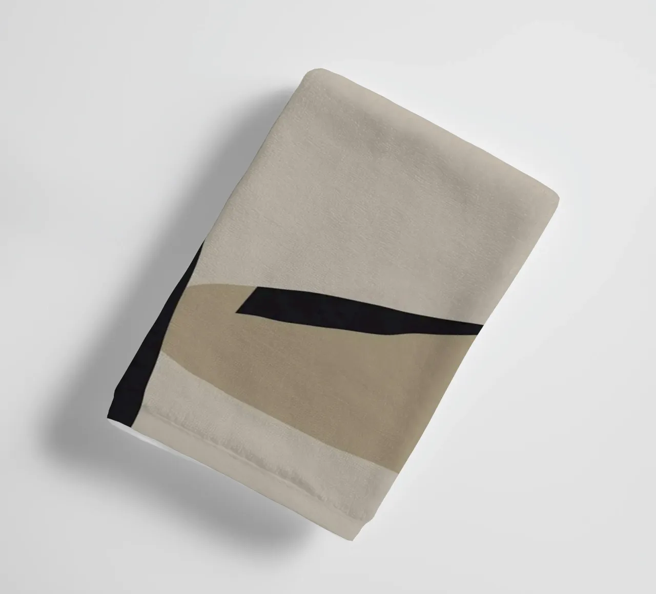 The sad minimalist towel by Little Dean