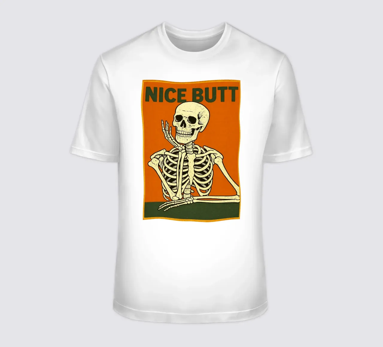 Nettes Hintern-Skelett T-Shirt von Rawghenee