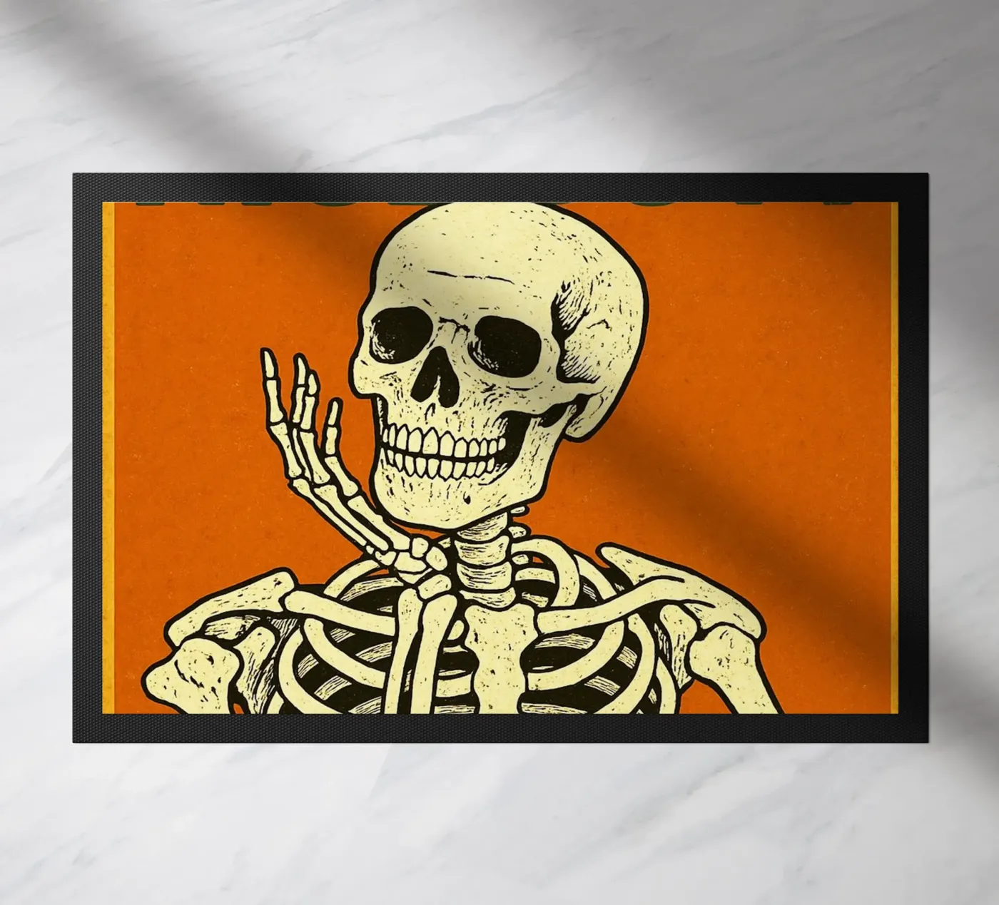 Nice Butt Skeleton doormat by Rawghenee