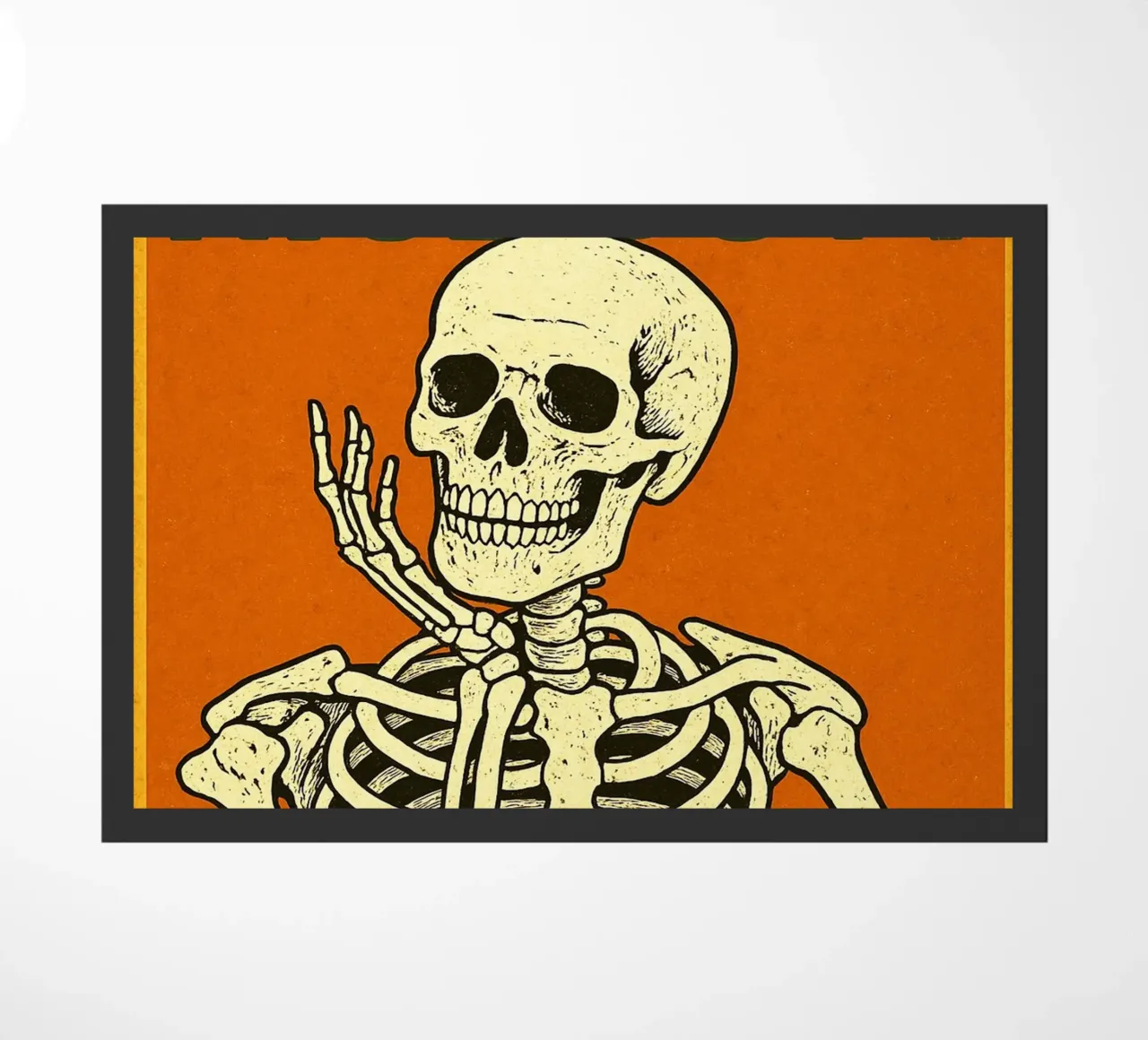 Nice Butt Skeleton doormat by Rawghenee