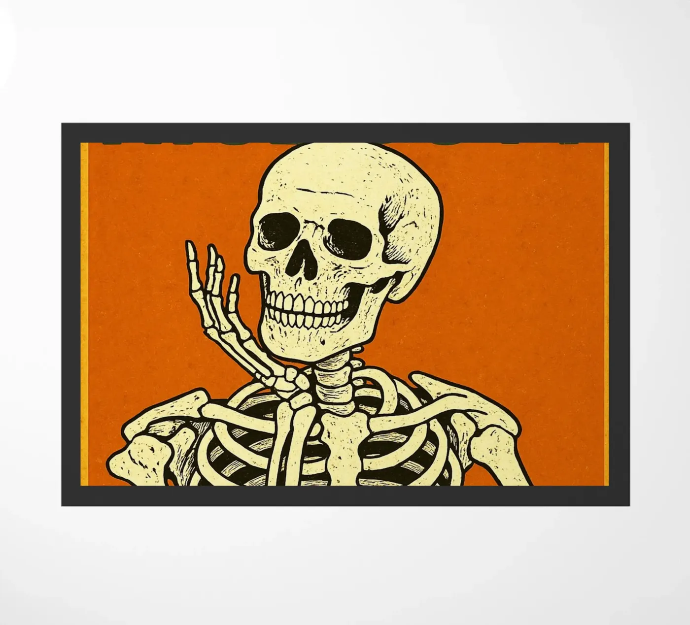 Nice Butt Skeleton doormat by Rawghenee