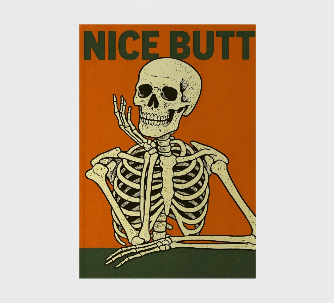 Nice Butt Skeleton notebook by Rawghenee