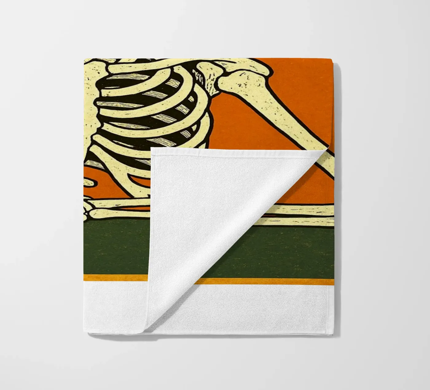 Joli squelette de fesses serviette de plage de Rawghenee