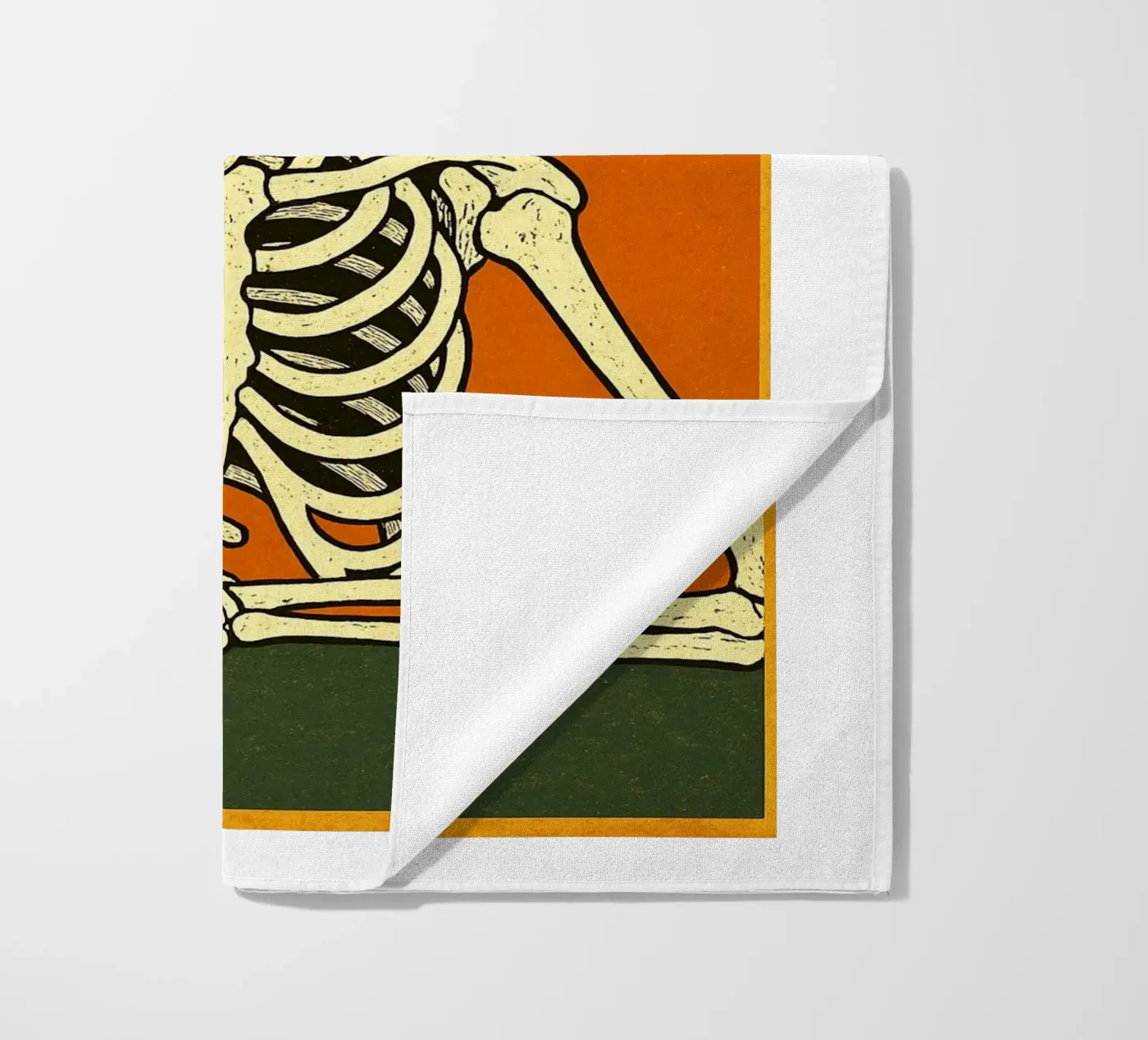 Joli squelette de fesses serviette de plage de Rawghenee