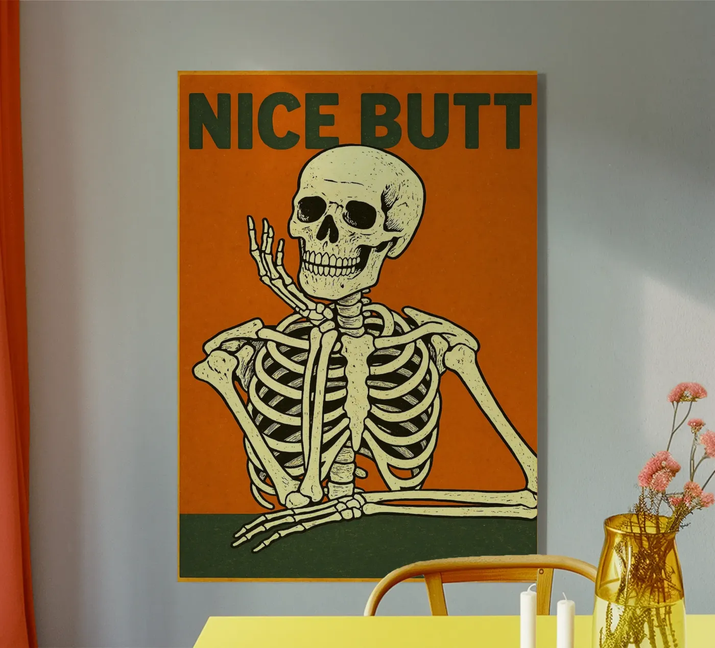 Nice Butt Skeleton plexiglas de Rawghenee