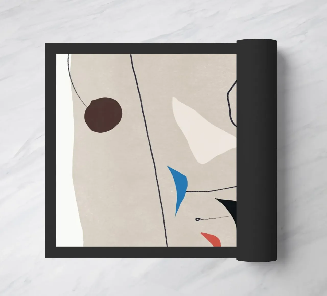 Forme minimaliste equilibrate zerbino da Little Dean