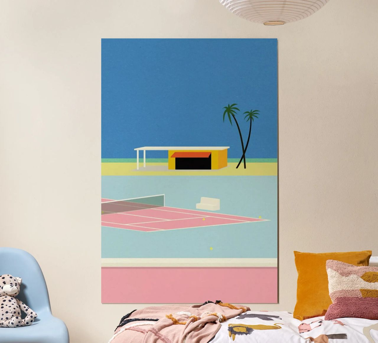 Tennis By The Beach poster de Rosi Feist