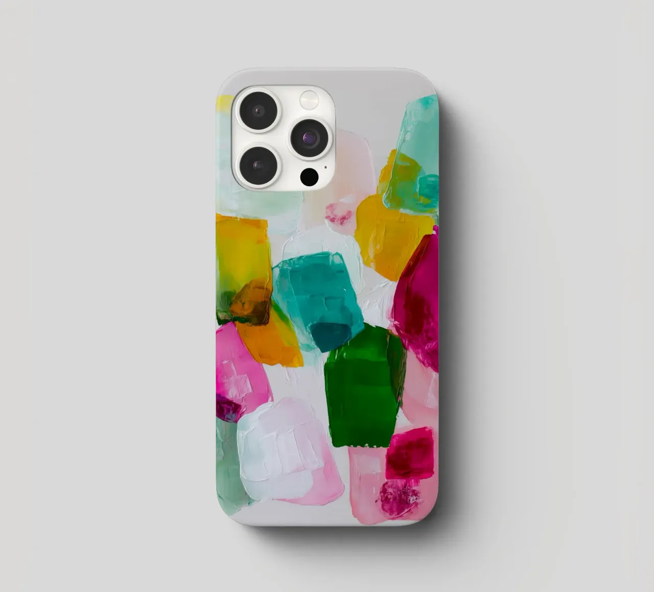 Dynamic colour fields iphone case by Carinaprint