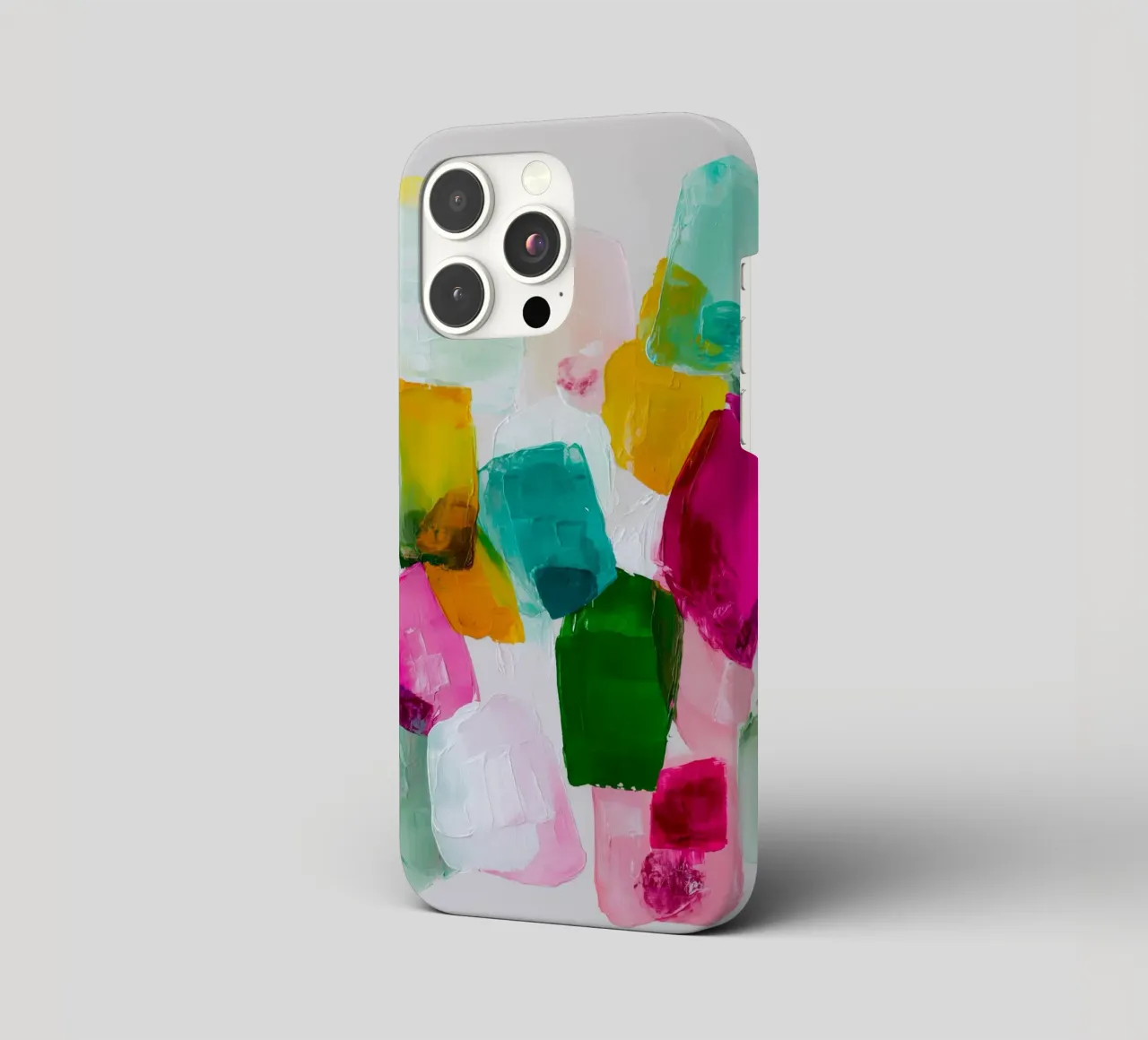Dynamic colour fields iphone case by Carinaprint