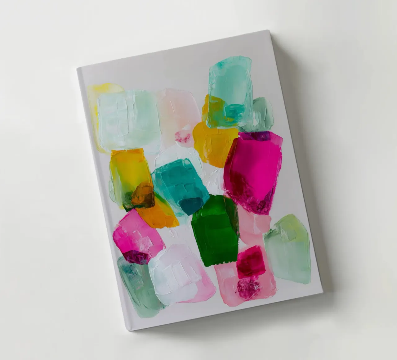 Dynamic colour fields notebook by Carinaprint