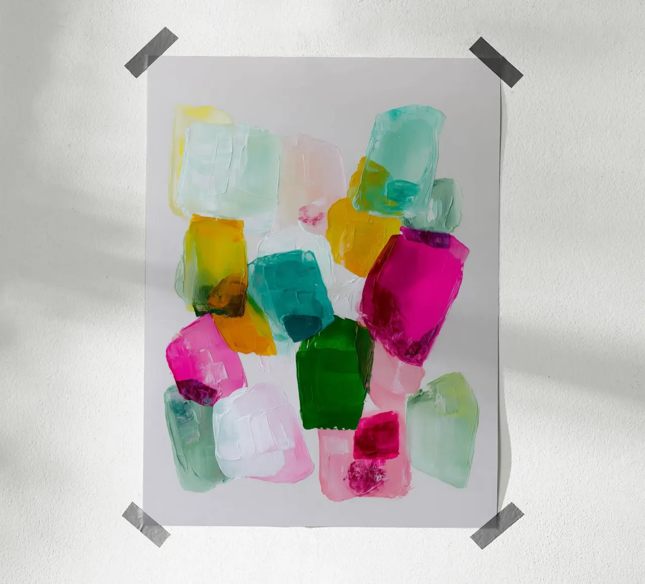 Dynamic colour fields hahnemühle by Carinaprint